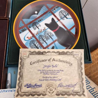 Lot  of 5 Uncle Tad's Cats Anna Perenna Collection Thadaeus Krumeich
