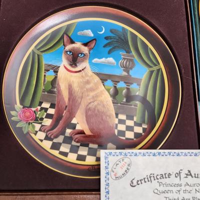Lot  of 5 Uncle Tad's Cats Anna Perenna Collection Thadaeus Krumeich