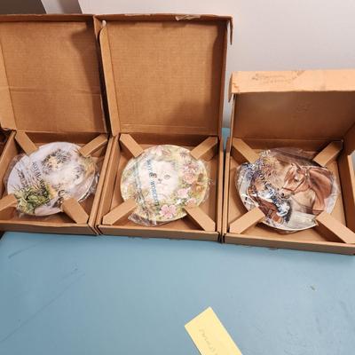8 Royal Worcester Kitten Encounters Hamilton Plate Collection  Pam Cooper