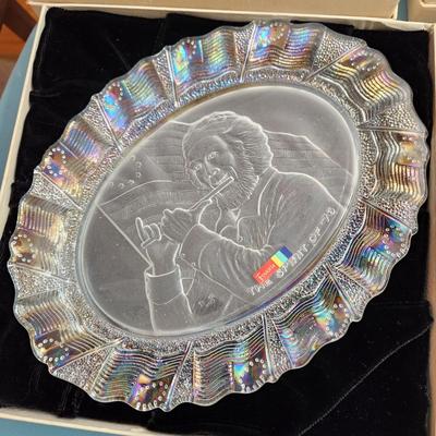 6 Fostoria Fine Crystal Plates  American Milestones