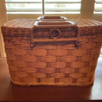 Vintage Wicker Basket
