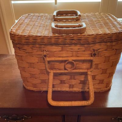 Vintage Wicker Basket