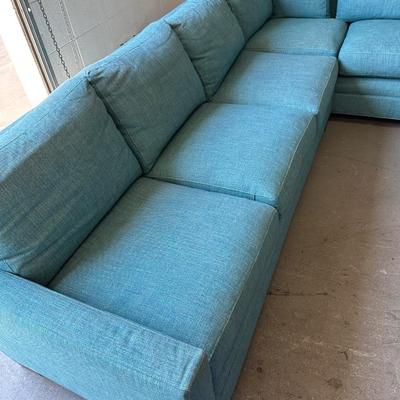 LOT 472 CLIVE DANIEL HOME SOFA SECTION