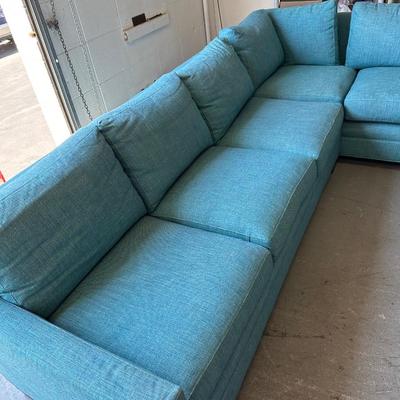 LOT 472 CLIVE DANIEL HOME SOFA SECTION
