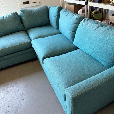 LOT 472 CLIVE DANIEL HOME SOFA SECTION