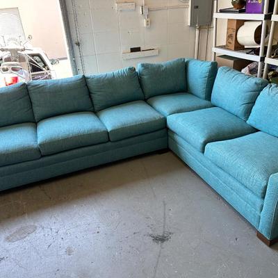LOT 472 CLIVE DANIEL HOME SOFA SECTION