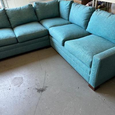 LOT 472 CLIVE DANIEL HOME SOFA SECTION