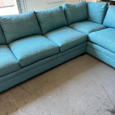 LOT 472 CLIVE DANIEL HOME SOFA SECTION