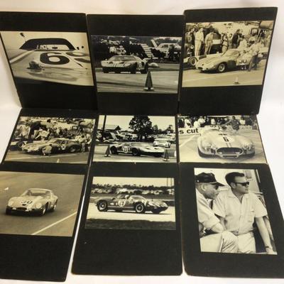 182 Vintage Professional Racing Photos MCM Decor