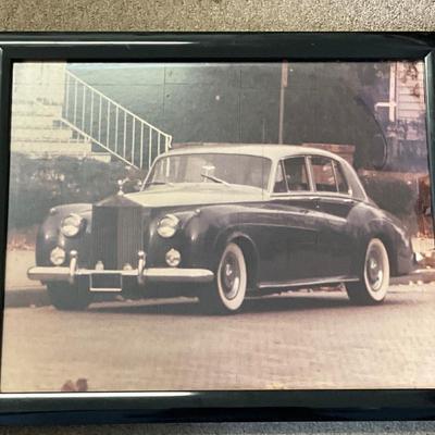 183 Rolls Royce Phantom Framed Vintage Photograph 22â€ x 18â€
