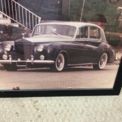 183 Rolls Royce Phantom Framed Vintage Photograph 22â€ x 18â€