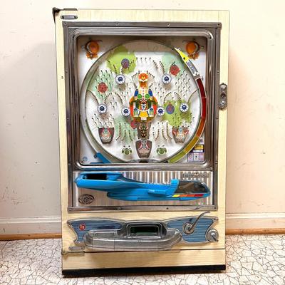 Vintage Japanese Pachinko Pinball Machine by Sankyo