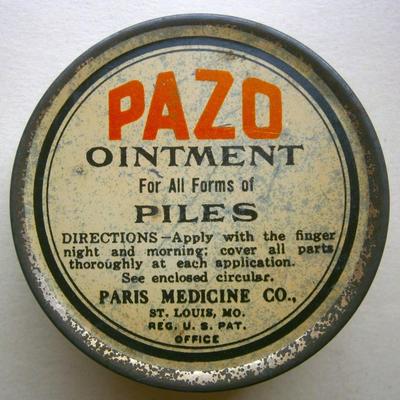 PAZO Ointment Tin