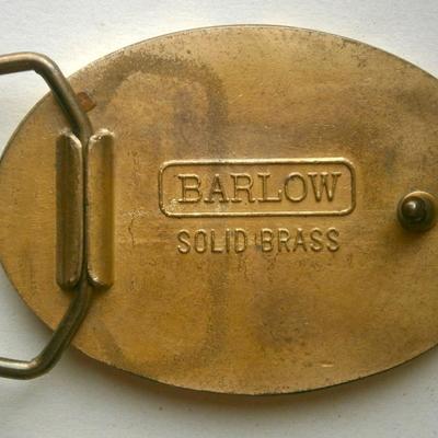 BARLOW Solid Brass Buckle