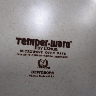 Temper-Ware By Lenox Dewdrops Serving Bowls