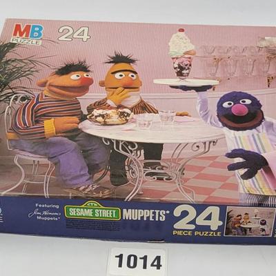 Vintage Milton Bradley Sesame Street Puzzle