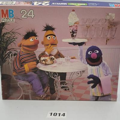 Vintage Milton Bradley Sesame Street Puzzle
