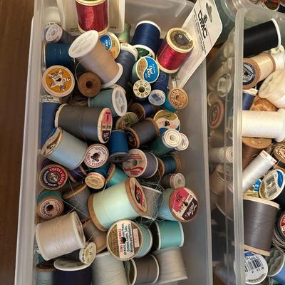 Large lot of Thread Spools