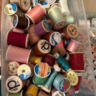 Large lot of Thread Spools