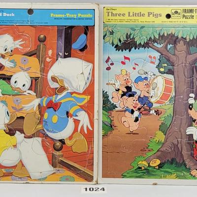 Donald Duck / 3 Little Pigs Puzzles