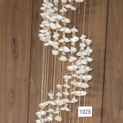 Vintage Seashell Hanging Mobile
