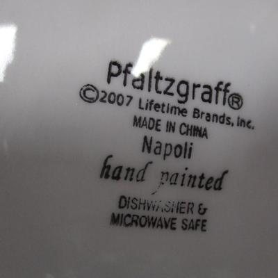Hand Painted Napoli Pfaltzgraff Serving Dishes