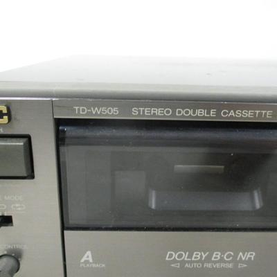 JVC TD-W505 Stereo Double Cassette Deck