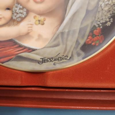 4 Schmid Plate Set Mother & Child Collection Juan Ferrandiz