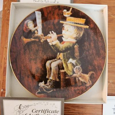 4 Plates Schmid The Music Makers by Juan Ferrandiz