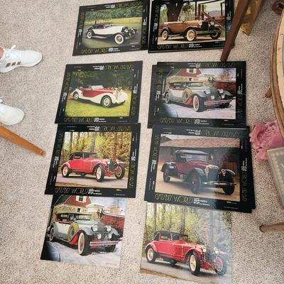 Lot of 8 Gatsby's World Jigsaw Puzzle Box top Cover Art