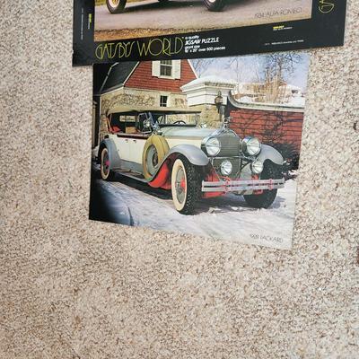 Lot of 8 Gatsby's World Jigsaw Puzzle Box top Cover Art