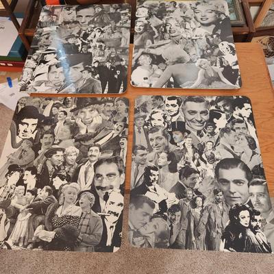 4 The Late Show Puzzle Art Posters 16"x 20" on Hardboard