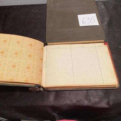 Vintage Manual and Ledger
