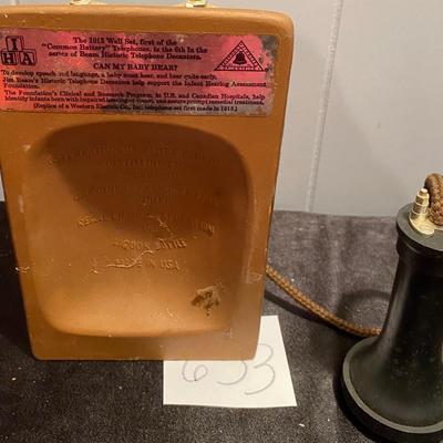 Vintage Telephone Decanter
