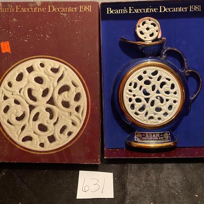 Vintage Executive Beams Decanter