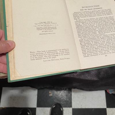Vintage State of Kansas Education Books