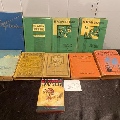 Vintage Kansas Educational Books