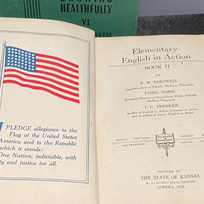 Vintage Kansas Educational Books