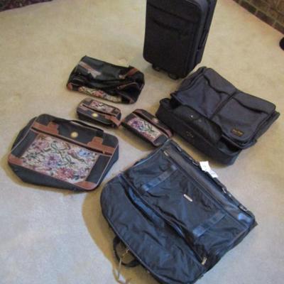 Collection of Assorted Luggage