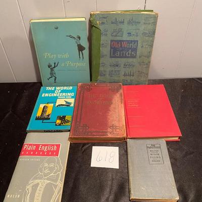 Vintage Educational Books