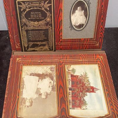 Vintage Picture Album with Pictures