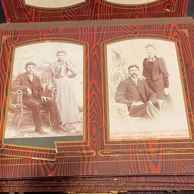 Vintage Picture Album with Pictures