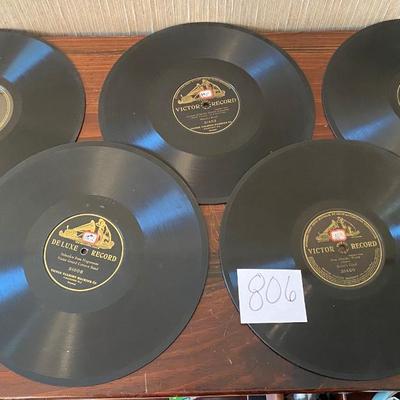 Vintage Victor One-sided Records