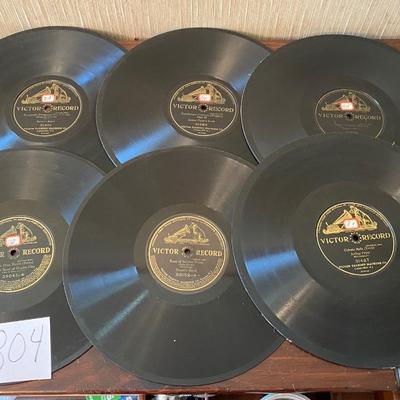 Vintage Victor One sided Records