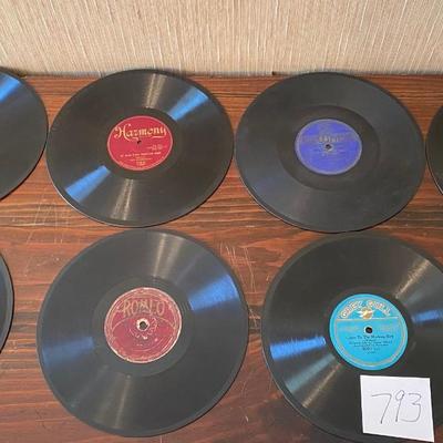 Vintage 78rpm Records