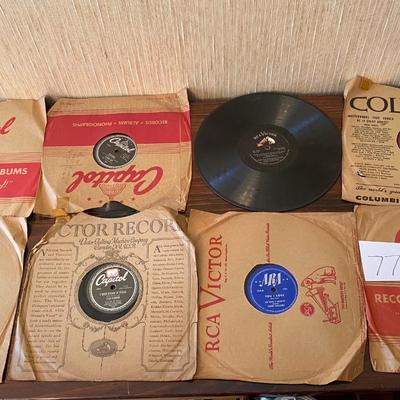 Vintage 78rpm Records
