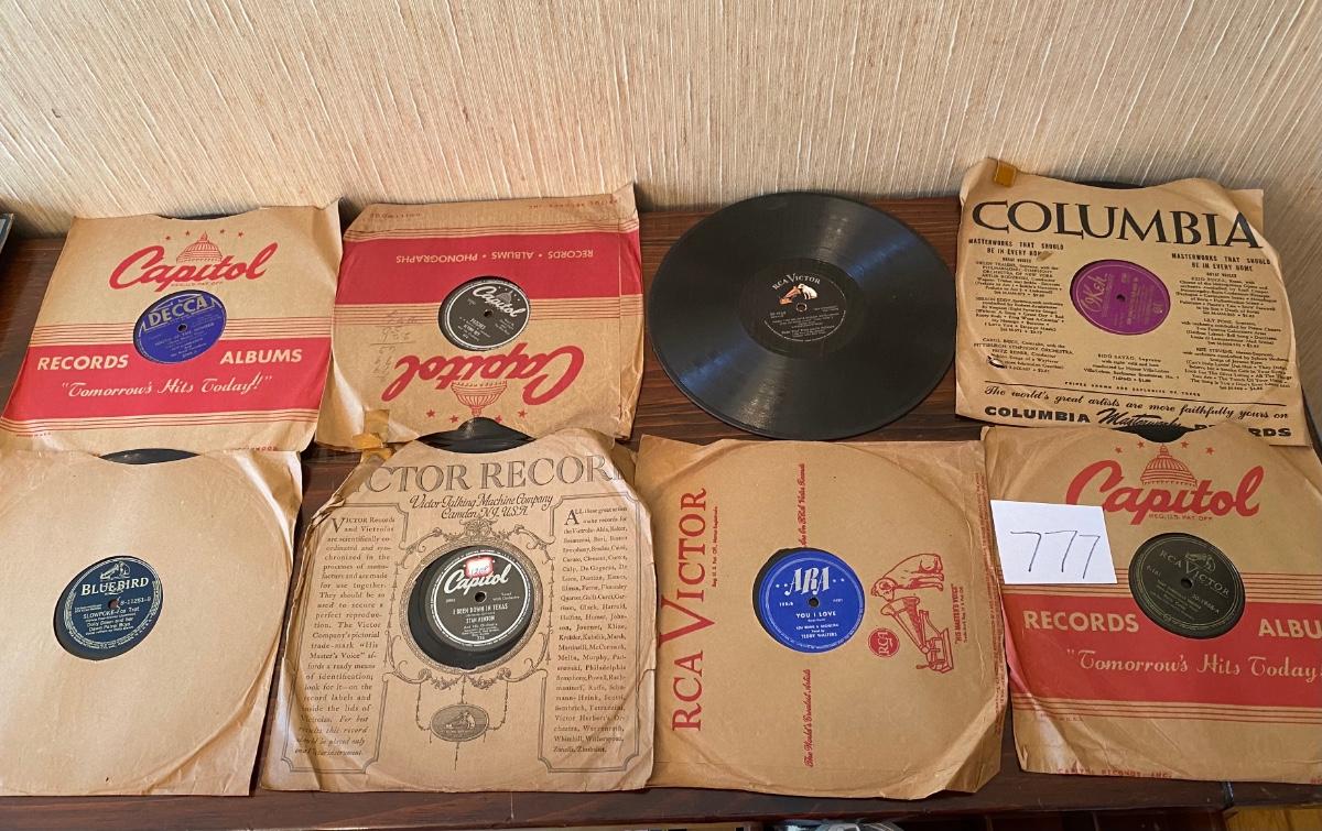 Vintage 78rpm Records