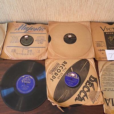 Vintage 78rpm Records