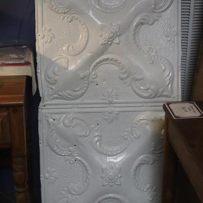 Ceiling Tin - Powder Coated - 24 1/2 x 48 1/2 inches