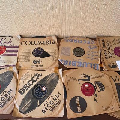 Vintage 78rpm Records